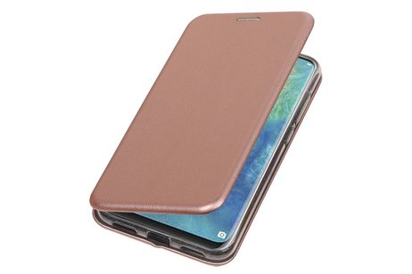 Slim Folio Case - Book Case Telefoonhoesje - Folio Flip Hoesje - Geschikt voor Huawei Mate 20 Pro - Roze