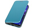 Slim Folio Case - Book Case Telefoonhoesje - Folio Flip Hoesje - Geschikt voor Huawei Mate 20 Lite - Blauw