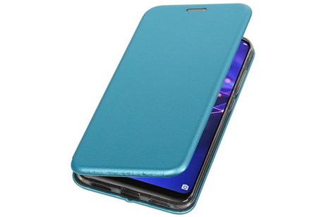 Slim Folio Case - Book Case Telefoonhoesje - Folio Flip Hoesje - Geschikt voor Huawei Mate 20 Lite - Blauw