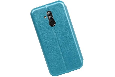 Slim Folio Case - Book Case Telefoonhoesje - Folio Flip Hoesje - Geschikt voor Huawei Mate 20 Lite - Blauw