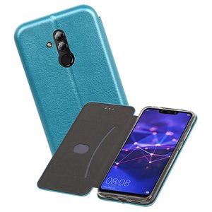 Slim Folio Case - Book Case Telefoonhoesje - Folio Flip Hoesje - Geschikt voor Huawei Mate 20 Lite - Blauw