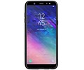 Hexagon Hard Case voor Samsung Galaxy A6 Plus 2018 Blauw