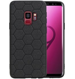 BAOHU Hexagon Hard Case Samsung Galaxy S9 Zwart