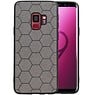 BAOHU Hexagon Hard Case Samsung Galaxy S9 Grijs