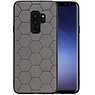 Hexagon Hard Case Samsung Galaxy S9 Plus Grijs