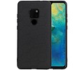 BAOHU Hexagon Hard Case - Telefoonhoesje - Backcover Hoesje - achterkant hoesje - Geschikt voor Huawei Mate 20 - Zwart