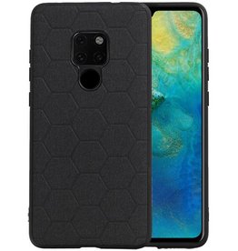 BAOHU Hexagon Hard Case Huawei Mate 20 Zwart