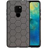 Hexagon Hard Case Huawei Mate 20 Grijs