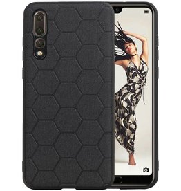 BAOHU Hexagon Hard Case Huawei P20 Pro Zwart