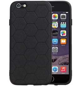 BAOHU Hexagon Hard Case iPhone 6 / 6s Zwart