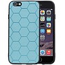 BAOHU Hexagon Hard Case iPhone 6 / 6s Blauw