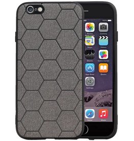 BAOHU Hexagon Hard Case iPhone 6 / 6s Grijs