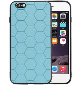 BAOHU Hexagon Hard Case iPhone 6 Plus / 6s Plus Blauw