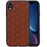 Hexagon Hard Case iPhone XR Bruin