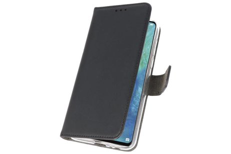 BAOHU Booktype Telefoonhoesjes - Bookcase Hoesje - Wallet Case -  Geschikt voor Huawei Mate 20 X - Zwart