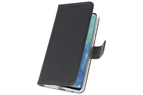 Booktype Telefoonhoesjes - Bookcase Hoesje - Wallet Case -  Geschikt voor Huawei Mate 20 X - Zwart