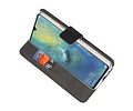 BAOHU Booktype Telefoonhoesjes - Bookcase Hoesje - Wallet Case -  Geschikt voor Huawei Mate 20 X - Zwart