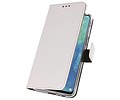 BAOHU Booktype Telefoonhoesjes - Bookcase Hoesje - Wallet Case -  Geschikt voor Huawei Mate 20 X - Wit