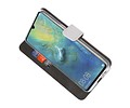 BAOHU Booktype Telefoonhoesjes - Bookcase Hoesje - Wallet Case -  Geschikt voor Huawei Mate 20 X - Wit