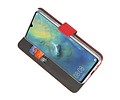 BAOHU Booktype Telefoonhoesjes - Bookcase Hoesje - Wallet Case -  Geschikt voor Huawei Mate 20 X - Rood