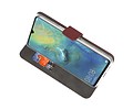 BAOHU Booktype Telefoonhoesjes - Bookcase Hoesje - Wallet Case -  Geschikt voor Huawei Mate 20 X - Bruin