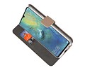 BAOHU Booktype Telefoonhoesjes - Bookcase Hoesje - Wallet Case -  Geschikt voor Huawei Mate 20 X - Goud