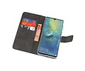 BAOHU Booktype Telefoonhoesjes - Bookcase Hoesje - Wallet Case -  Geschikt voor Huawei Mate 20 X - Navy