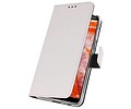 BAOHU Booktype Telefoonhoesjes - Bookcase Hoesje - Wallet Case -  Geschikt voor Nokia 3.1 Plus - Wit