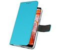 BAOHU Booktype Telefoonhoesjes - Bookcase Hoesje - Wallet Case -  Geschikt voor Nokia 3.1 Plus - Blauw