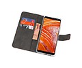 Booktype Telefoonhoesjes - Bookcase Hoesje - Wallet Case -  Geschikt voor Nokia 3.1 Plus - Bruin