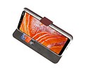 BAOHU Booktype Telefoonhoesjes - Bookcase Hoesje - Wallet Case -  Geschikt voor Nokia 3.1 Plus - Bruin