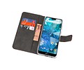 BAOHU Booktype Telefoonhoesjes - Bookcase Hoesje - Wallet Case -  Geschikt voor Nokia 7.1 - Bruin