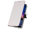 BAOHU Booktype Telefoonhoesjes - Bookcase Hoesje - Wallet Case -  Geschikt voor XiaoMi Redmi Note 6 Pro - Wit