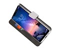 BAOHU Booktype Telefoonhoesjes - Bookcase Hoesje - Wallet Case -  Geschikt voor XiaoMi Redmi Note 6 Pro - Wit