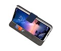 BAOHU Booktype Telefoonhoesjes - Bookcase Hoesje - Wallet Case -  Geschikt voor XiaoMi Redmi Note 6 Pro - Navy