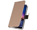 BAOHU Booktype Telefoonhoesjes - Bookcase Hoesje - Wallet Case -  Geschikt voor XiaoMi Redmi Note 6 Pro - Goud
