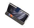 BAOHU Booktype Telefoonhoesjes - Bookcase Hoesje - Wallet Case -  Geschikt voor XiaoMi Mi 8 Lite - Navy