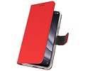 BAOHU Booktype Telefoonhoesjes - Bookcase Hoesje - Wallet Case -  Geschikt voor XiaoMi Mi 8 Lite - Rood