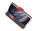 BAOHU Booktype Telefoonhoesjes - Bookcase Hoesje - Wallet Case -  Geschikt voor XiaoMi Mi 8 Lite - Rood