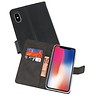 BAOHU Wallet Cases Hoesje iPhone XS - X Zwart