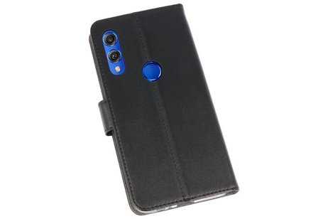 BAOHU Booktype Telefoonhoesjes - Bookcase Hoesje - Wallet Case -  Geschikt voor Huawei Honor 8X - Zwart
