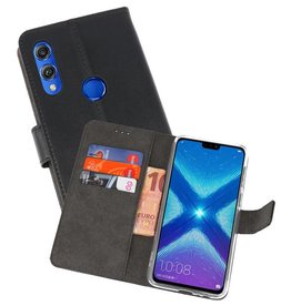 BAOHU Wallet Cases Hoesje Huawei Honor 8X Zwart