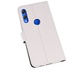 BAOHU Booktype Telefoonhoesjes - Bookcase Hoesje - Wallet Case -  Geschikt voor Huawei Honor 8X - Wit