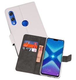 BAOHU Wallet Cases Hoesje Huawei Honor 8X Wit