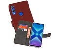 BAOHU Booktype Telefoonhoesjes - Bookcase Hoesje - Wallet Case -  Geschikt voor Huawei Honor 8X - Bruin