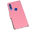 Booktype Telefoonhoesjes - Bookcase Hoesje - Wallet Case -  Geschikt voor Huawei Honor 8X - Roze