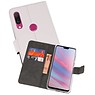BAOHU Wallet Cases Hoesje Huawei Y9 2019 Wit