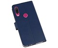 BAOHU Booktype Telefoonhoesjes - Bookcase Hoesje - Wallet Case -  Geschikt voor Huawei Y9 2019 - Navy