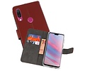 BAOHU Booktype Telefoonhoesjes - Bookcase Hoesje - Wallet Case -  Geschikt voor Huawei Y9 2019 - Bruin