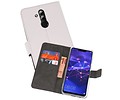 BAOHU Booktype Telefoonhoesjes - Bookcase Hoesje - Wallet Case -  Geschikt voor Huawei Mate 20 Lite - Wit